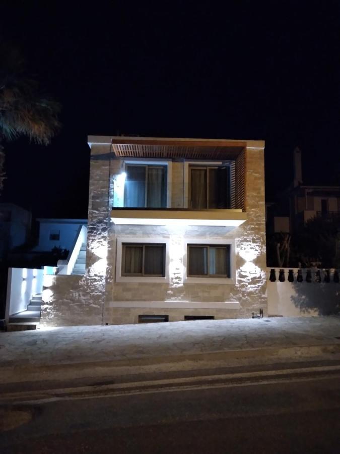 Thronos Aqua Residence A Sea View Luxury Villa Pachia Ammos Eksteriør billede