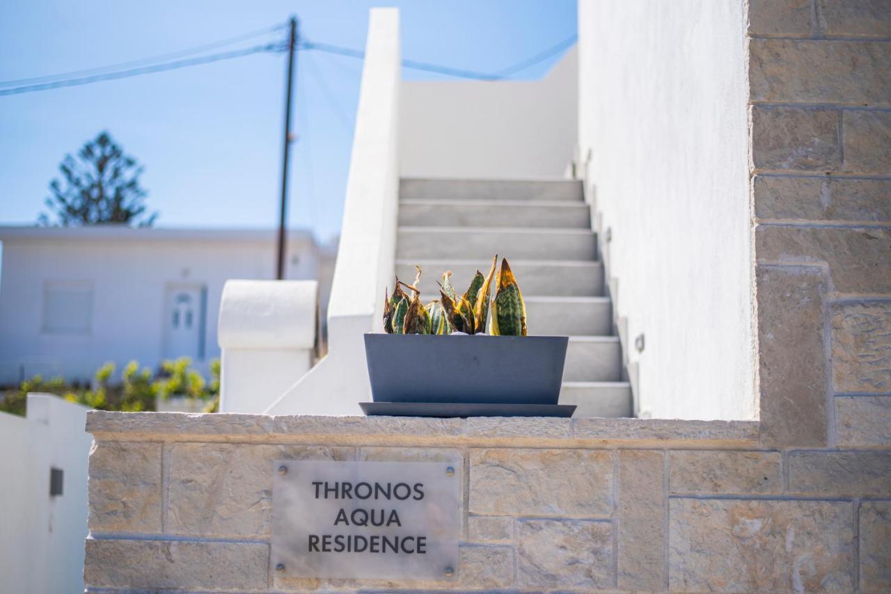 Thronos Aqua Residence A Sea View Luxury Villa Pachia Ammos Eksteriør billede