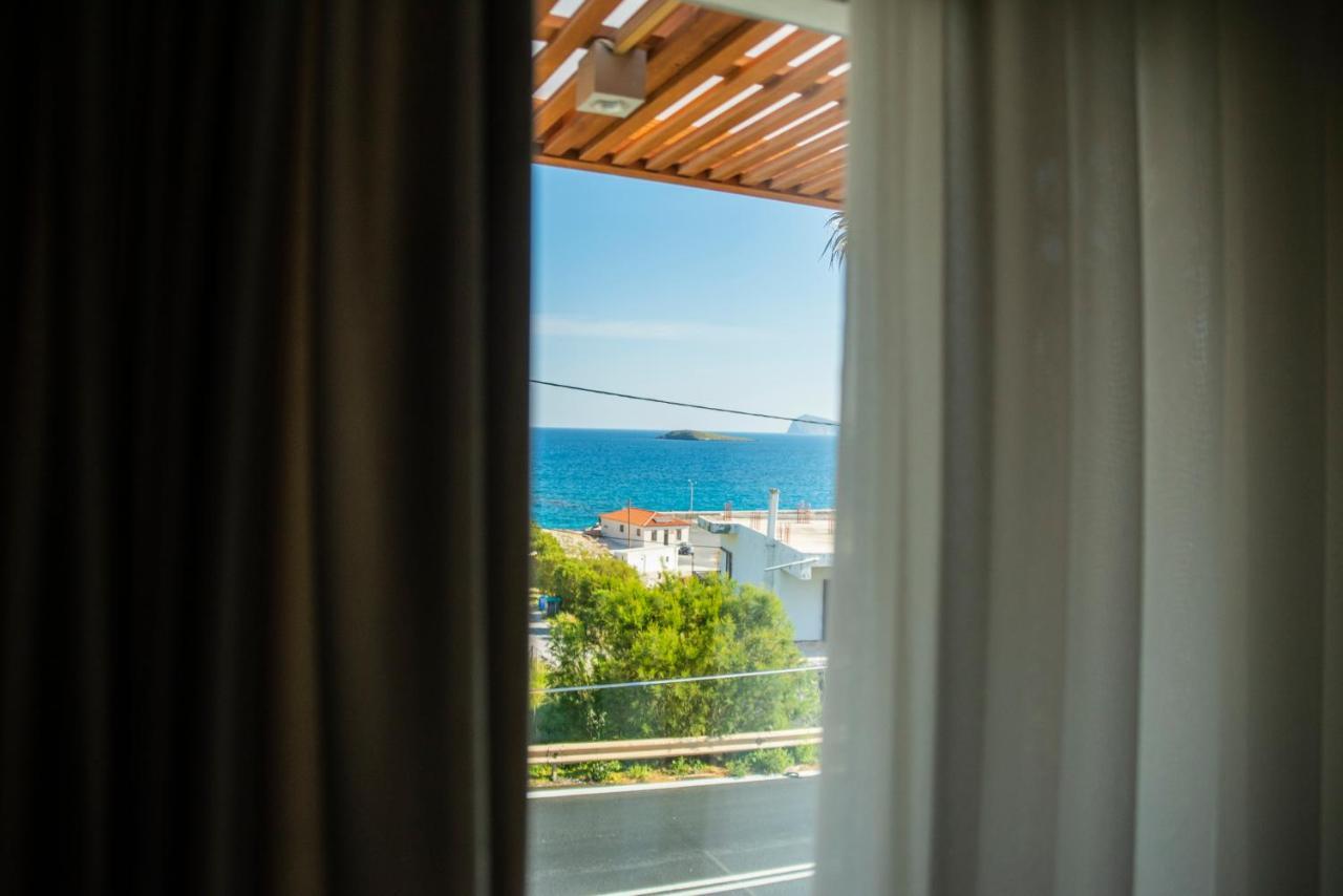 Thronos Aqua Residence A Sea View Luxury Villa Pachia Ammos Eksteriør billede